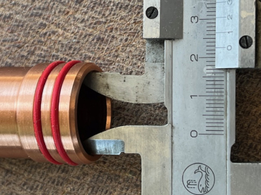Hülse für Düsenstock Fiat 450 480 540 640 mit 10mm Loch