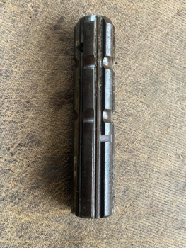 Stummel Zapfwelle  gesamt 160 mm außendurchmesser 34,5 mm
