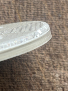 1 x Rückstrahler Hella  Reflektor Strahler vorne Weiß Rund 60 mm mit Prüfzeichen