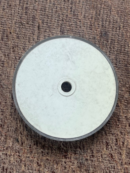 1 x Rückstrahler Hella  Reflektor Strahler vorne Weiß Rund 60 mm mit Prüfzeichen