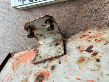 Kennzeichen Halterung UTB FIAT Traktor gebraucht orig. 415