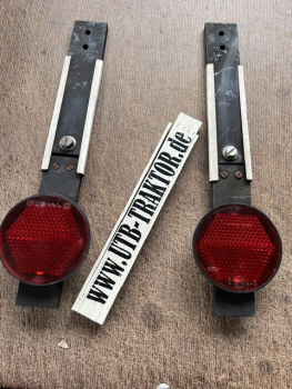 Rückstrahler NVA rund 80 mm Original DDR GST IFA LKW  verstellbar