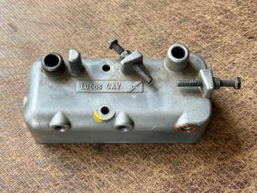 Deckel mit Entlüftungsschraube für Einspritzpumpe TIH UTB Fiat System CAV gebraucht