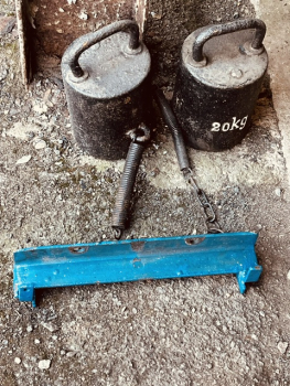 Frontgewichte Eigenbau für UTB 445 V