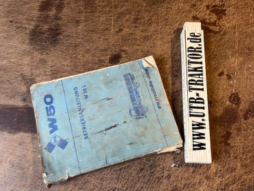 Betriebsanleitung W50 L  Lastlraftwagen IFA 18. Auflage 1984 original DDR