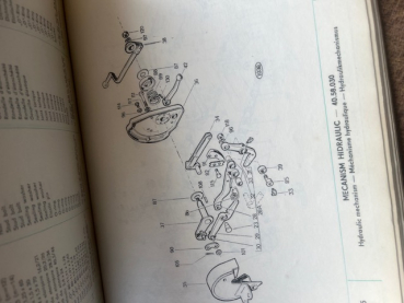Großer Ersatzteilkatalog UTB 445 L V DT DTE Allrad 4x4 Fiat R450 original