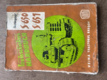 Technisches Handbuch Raupe UTB 650 651  original
