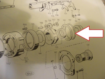 Ring Getriebe UTB + passend für Fiat New Holland Ford