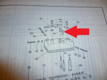 Hutmutter für Deckel Einspritzpumpe UTB TIH Fiat
