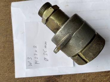 Kupplung  für Hydraulikanschluß für Anhänger
