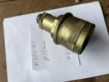 Kupplung für Hydraulikanschluß für Anhänger