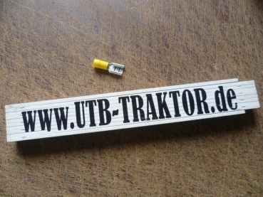 Kabelschuh breit für Flammglühkerze TIH UTB + Fiat