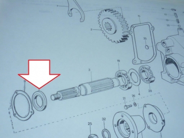 Simering im Allradantrieb UTB Fiat DT Modelle