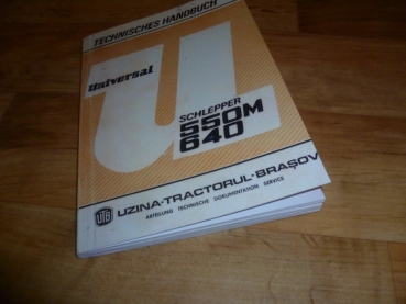 Technisches Handbuch UTB 550 + 640