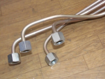 Satz Einspritzleitung komplett Fiat 640 65.46 70.46 70.56 80.66 System CAV
