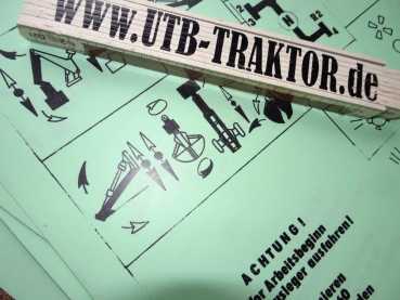 Bedien Anleitung TIH 445 original Symbole defekt 2. Wahl