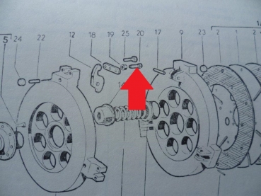 Schraube für Kupplungsautomat Fiat UTB TIH