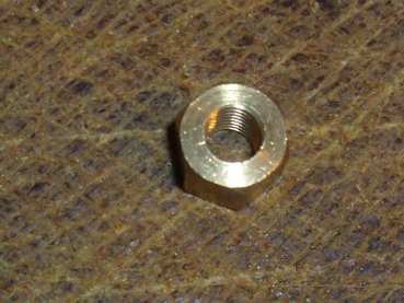 Krümmermutter Messing M8 UTB + TIH + Fiat 400 bis 640 ...