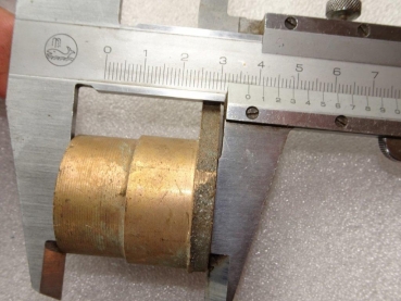 Buchse Lagerflansch voll für Bremsbandwelle TIH + UTB 445 + 550 aus Alt Lagerbestand original