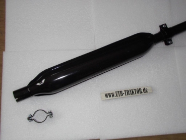 Auspuff 2 Teilig emaille  UTB TIH Fiat