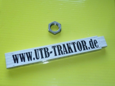 Mutter flach M22 x 1,5 rechts für Spurstangenkopf