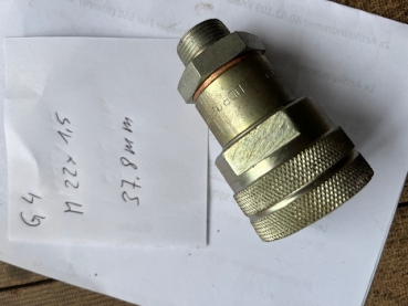 Hydraulikverschraubung T157 TIH DDR M22x1,5 Orsta B1-13/16