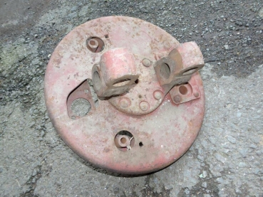 Achsschenkel TIH 445 mit Ankerplatte linke seite