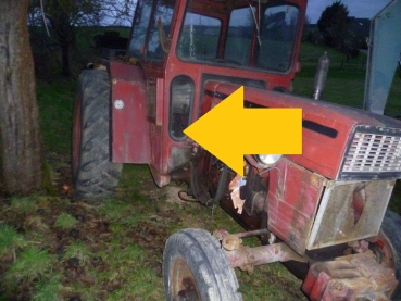 Fensterscheibe für Kabine UTB 550 445