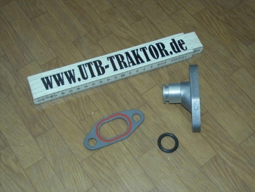 Set Flansch oval für Wasserpumpe oben UTB 445 TIH + Fiat 450 480 540 640 780