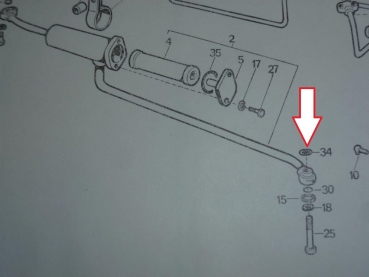 Dichtung O-Ring groß Hydraulik Saugleitung UTB