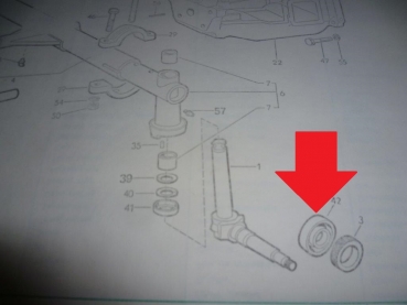 Blech Deckel verstellbare Vorderachse Radnabe UTB V 445