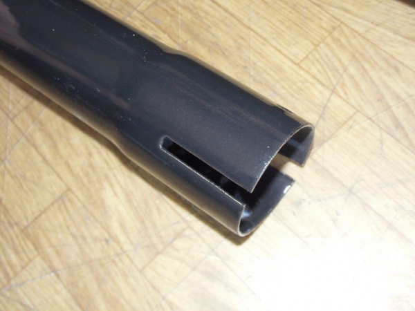 Traktor Auspuff Schalldämpfer Schlepper 45mm innen Schlepper Emaille Schwarz neu UTB + Fiat