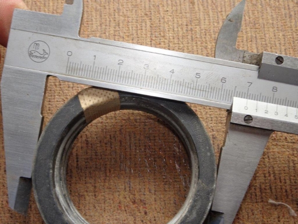 Packung Abdichtung für Kolbenstange Hydraulikzylinder Raupe 55x70