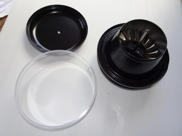 Zyklon Luftvorfilter Aufsatz Fiat 450 - 640 / 63 mm