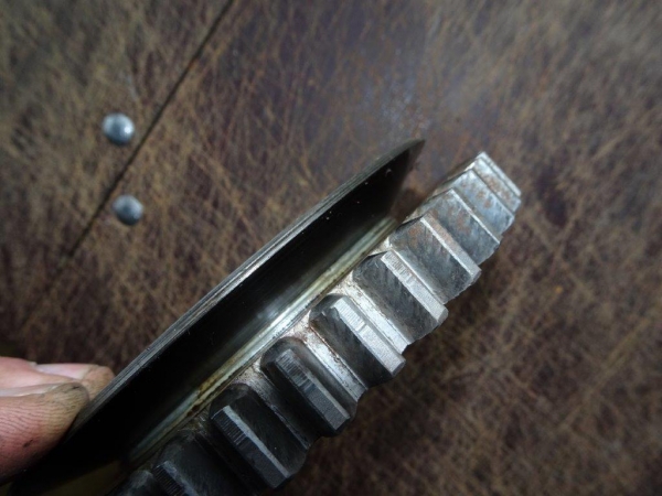 Zahnrad mit Reibscheibe für Klotz Handbremse UTB Fiat gebraucht