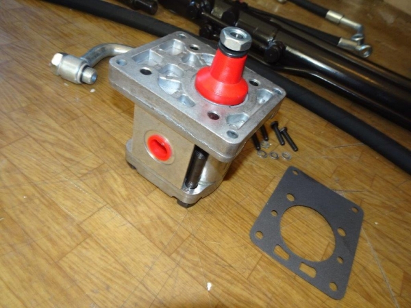 Hydraulische Lenkung Lenkungsunterstützung Lenkhilfe Traktor Fiat 540 DT Spezial