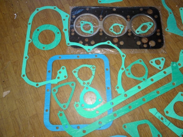 Motordichtsatz TIH UTB 445 Fiat 450 ...  für 3 Zylinder Motor