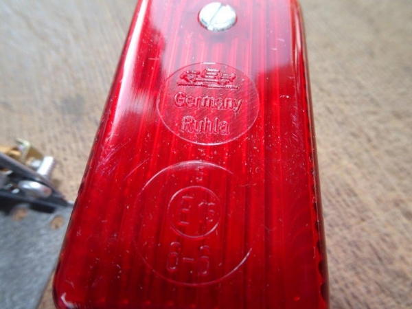 1 Stück Blinker  Blinklicht Rot DDR IFA Simson Krause Duo Rücklicht FER Ruhla