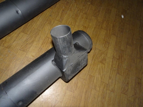 2 Stück Auspuff GT124 T157 Schalldämpfer  re. + li. incl. Versandkosten