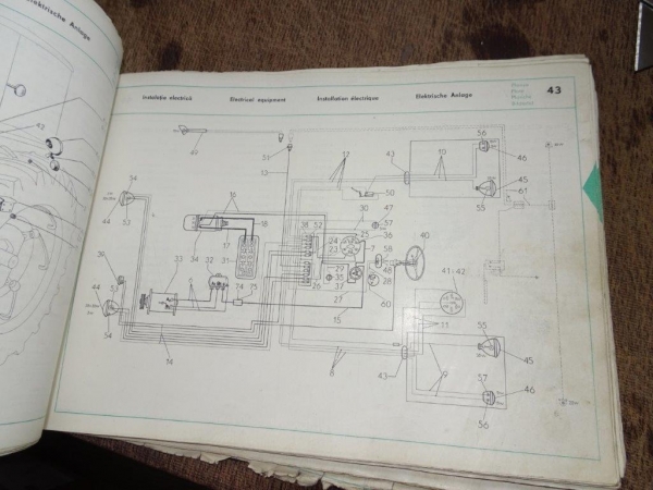 Ersatzteilkatalog Utos 650 und 651 original Altbestand