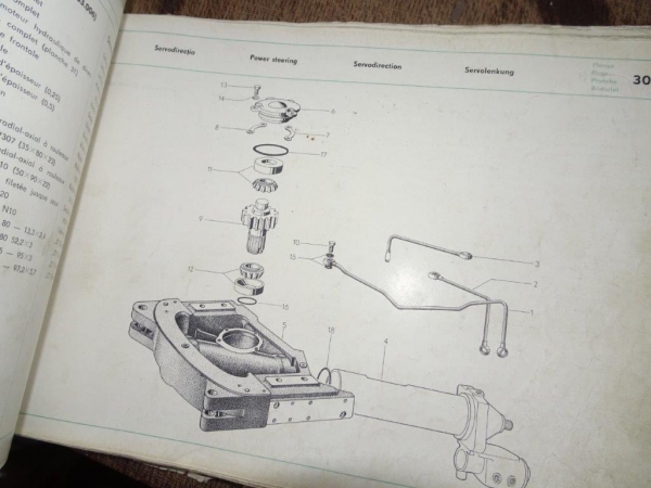 Ersatzteilkatalog Utos 650 und 651 original Altbestand
