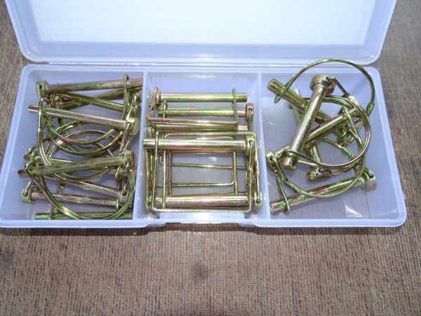 Sortiment Rohrklappstecker 22 stück in Box