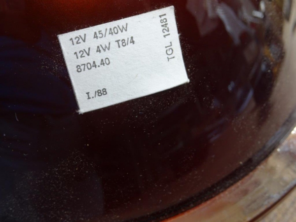 Scheinwerfer Wartburg 353 Neu original DDR Bestand