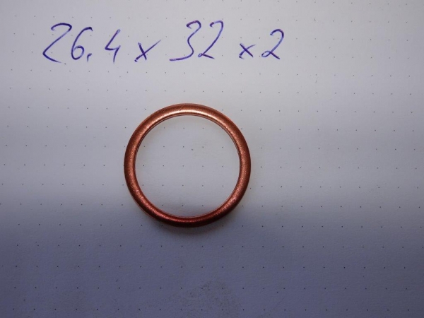 Kupferring 26,4x32x2 für UTB Fiat TIH