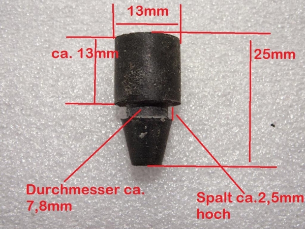 2 Stück Gummipuffer Gummifüße IFA DDR