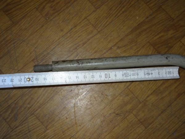 Schalthebel Gruppenschaltung RS09 GT124 T157 unten abgeflacht