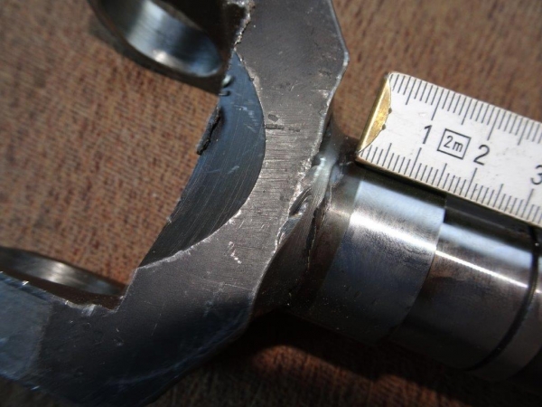 Antriebswelle lang in der Vorderachse Allrad Fiat UTB DTC