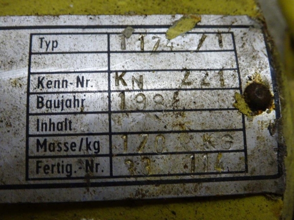 Lasthaken T174 T185 T188 Weimar Bagger TIH 445 incl. Versandkosten