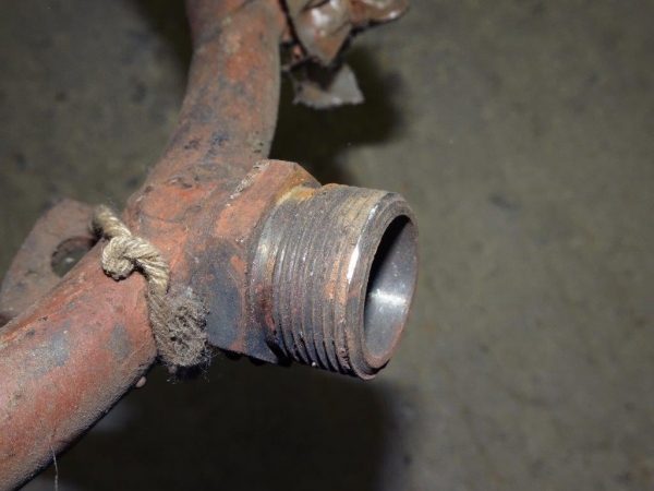 Hydraulikverschraubung Polyp Greifer TIH 445