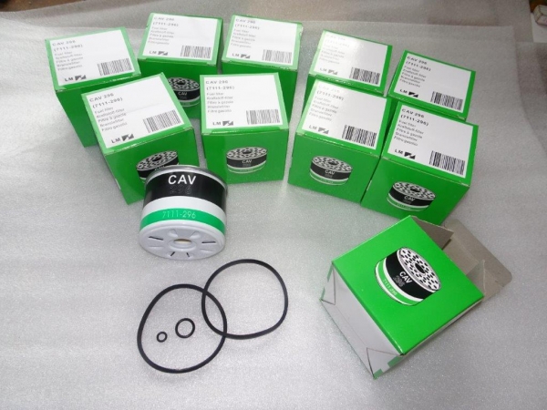 10 Stück Dieselfilter Kraftstofffilter UTB TIH Fiat CAV